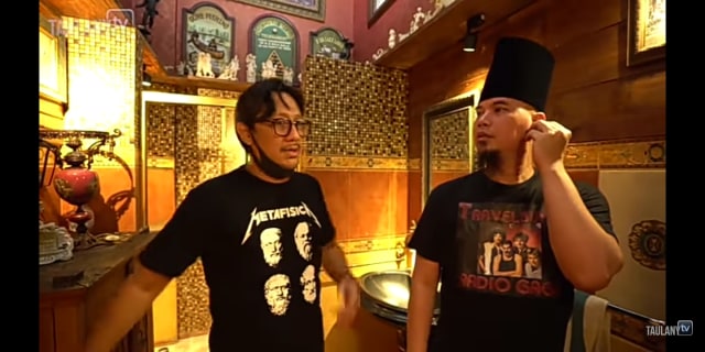 Potret rumah Ahmad Dhani. Foto: YouTube/TAULANY TV
