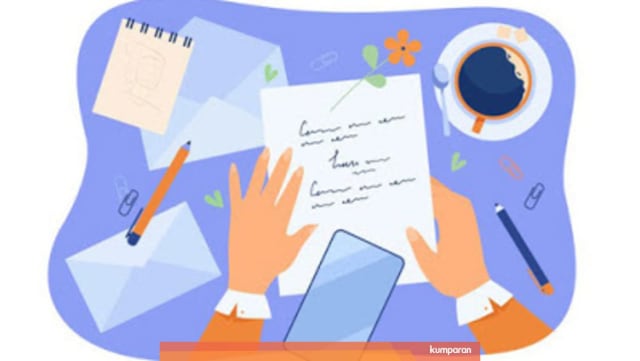 Ilustrasi Pembuatan Resume Lamaran Kerja, Sumber: Kumparan