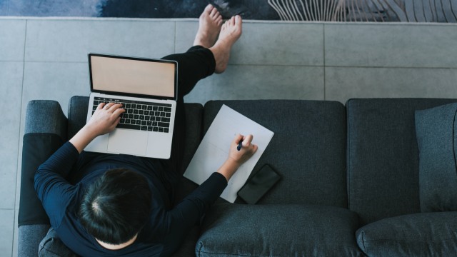 Ilustrasi working from home (WFH). Foto: Getty Images