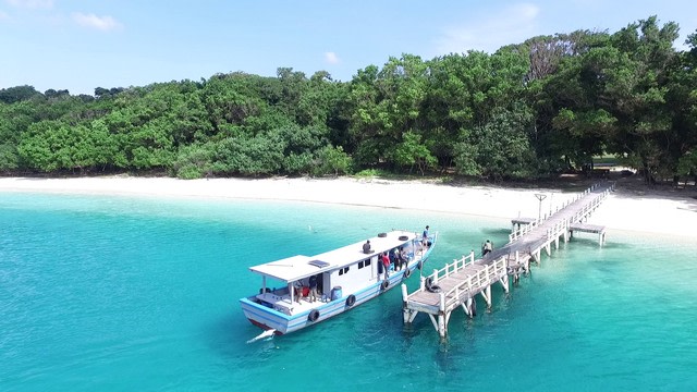 Dermaga Pulau Peucang (Foto: Dok. Ujungkulon.org)