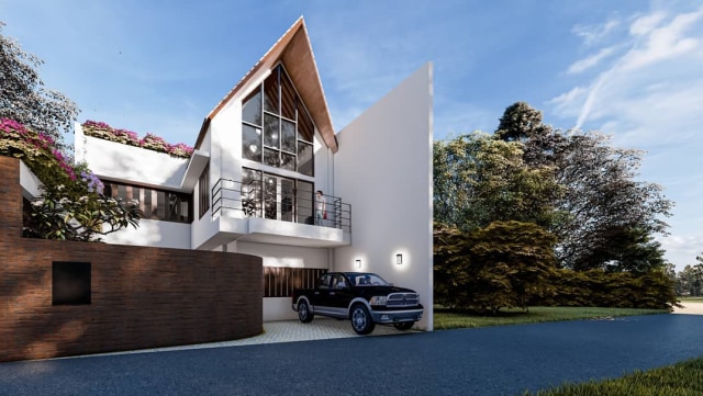 Rumah Hamish Daud dan Raisa. Foto: Instagram/altar_studio