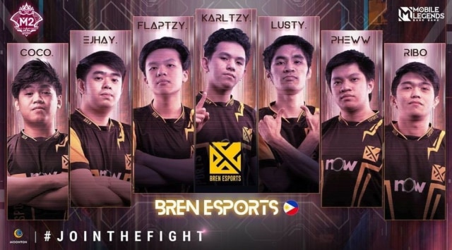 Personel Bren Esports yang bertanding di M2 Mobile Legends. Foto: Mobile Legends: Bang Bang