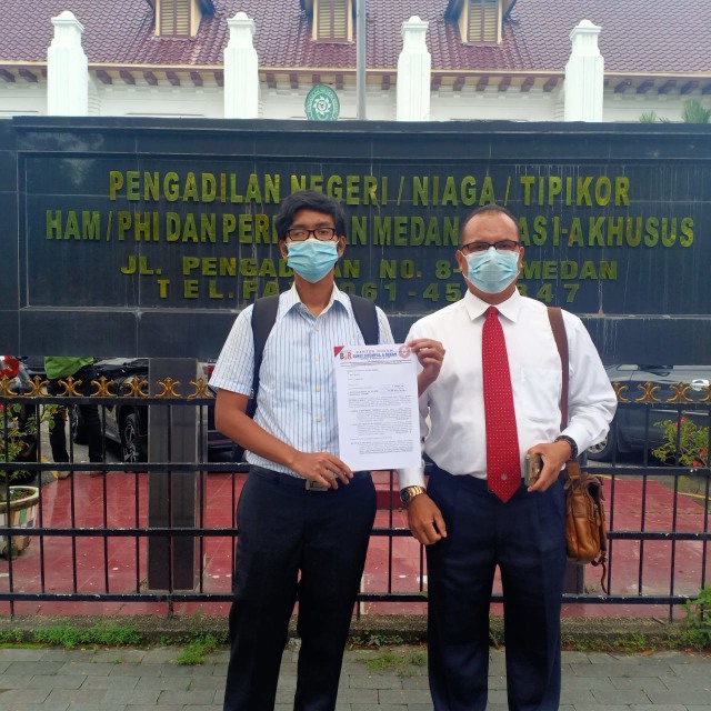 Anak kandung di Sumut menggugat ibunya Rp 12 Miliar. Foto: Dok. Istimewa