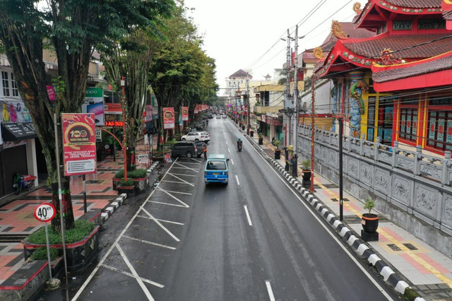 Suasana Jalan Pemuda (Pecinan) Kota Magelang. Foto: istimewa