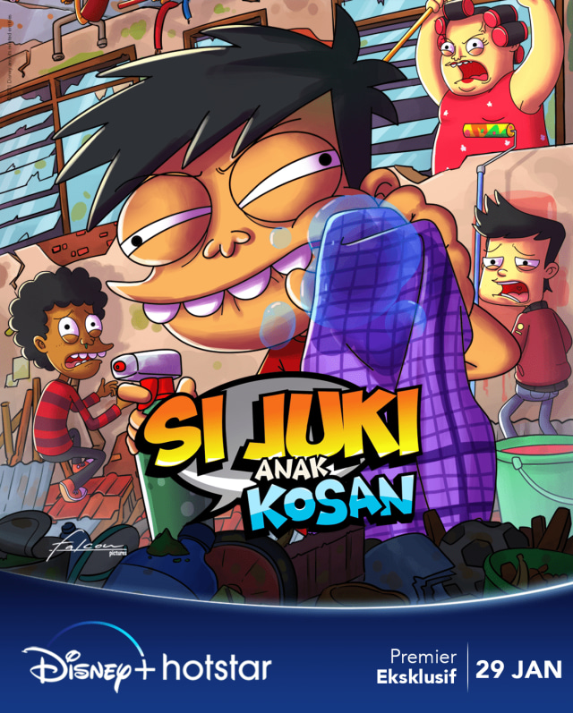 Serial Animasi Si Juki Anak Kosan. Foto: Disney Hotstar