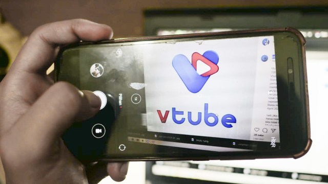 Ilustrasi VTube. Foto: Jamal Ramadhan/kumparan