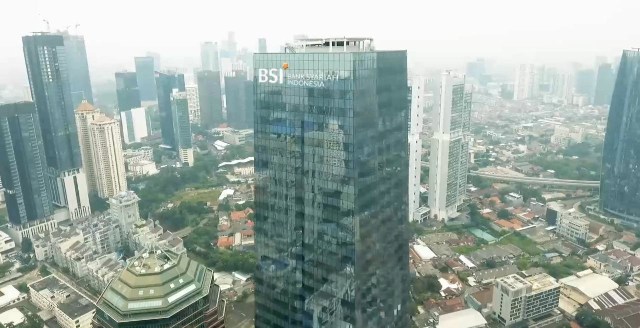Foto Gedung Bank Syariah Indonesia (BSI)