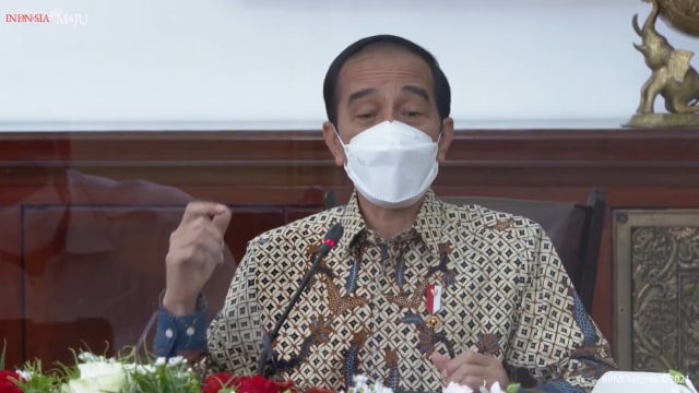 Presiden Jokowi Pimpin Ratas tentang Pendisiplinan Melawan Covid-19, Istana Kepresidenan Bogor. Foto: Youtube/@Sekretariat Presiden