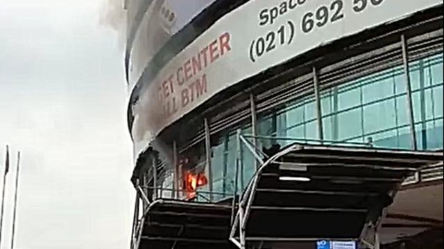 Bogor Trade Mall di Jalan Juanda Kota Bogor terbakar. Foto: Dok. Istimewa