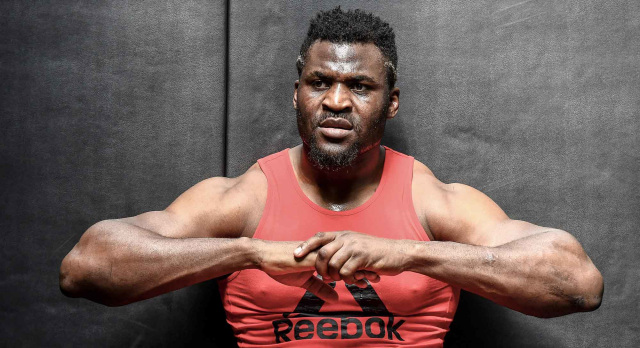 Petarung MMA, Francis Ngannou. Foto: FRANCK FIFE / AFP
