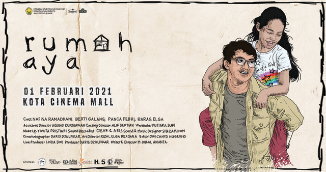 Poster Film Pendek Rumah Aya. Foto: dok. Arka Ardhyansah