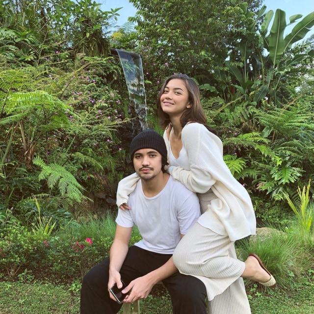 Marco Panari dan Angela Gilsha. Foto: Instagram/marc0panari