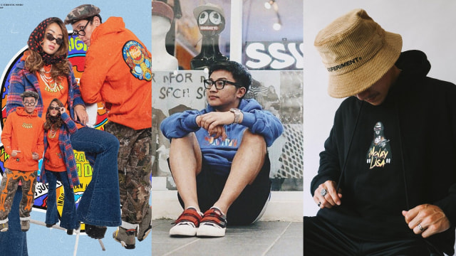 Rekomendasi Hoodie dari Brand Lokal Milik Artis dan Influencer dok IG eazymoneyuniverse, sundaysundayco, dan billionairesproject