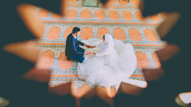 Ilustrasi pernikahan Muslim. Foto: Unsplash/@ramche