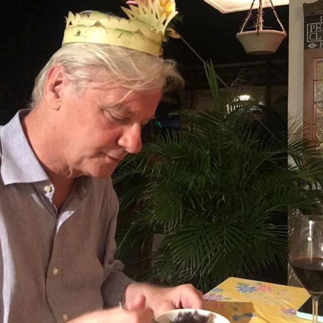 Frits Frederik, Suami dari Karina Kartika Sari Dewi Soekarno Wafat di Bali. Foto: Instagram/@triawanmunaf