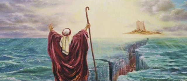 Ilustrasi kisah nabi Musa as. Sumber: Egiptoforo