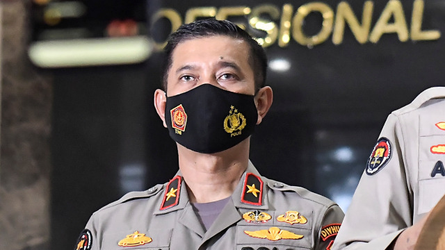 Karopenmas Brigjen Pol Rusdi Hartono. Foto: Reno Esnir/Antara Foto