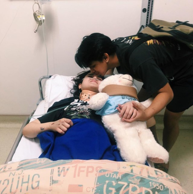 Selebgram Laura Anna dan mantan kekasihnya, Gaga Muhammad. Foto: Instagram/edlnlaura