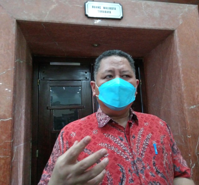 Plt Wali Kota Surabaya Whisnu Sakti Buana. Foto: Masruroh/Basra