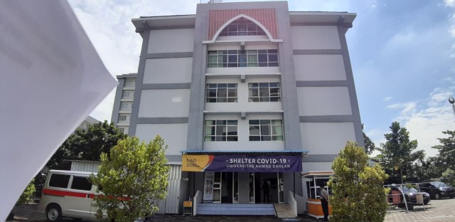 Shelter COVID-19 yang diluncurkan oleh Universitas Ahmad Dahlan (UAD). Foto: Len/Tugu Jogja.
