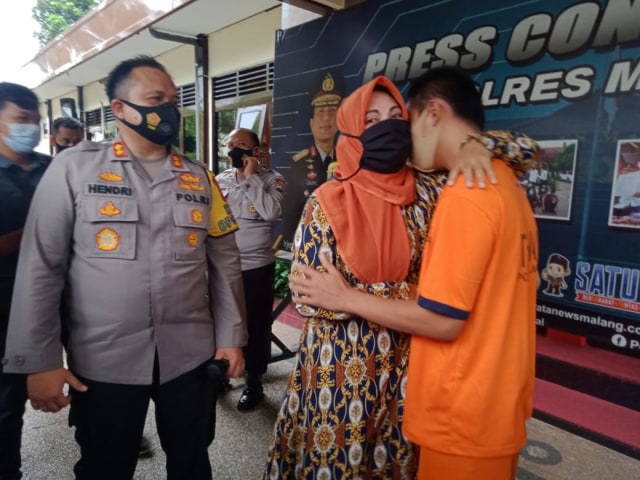 Pelaku. Foto: Rizal Adhi