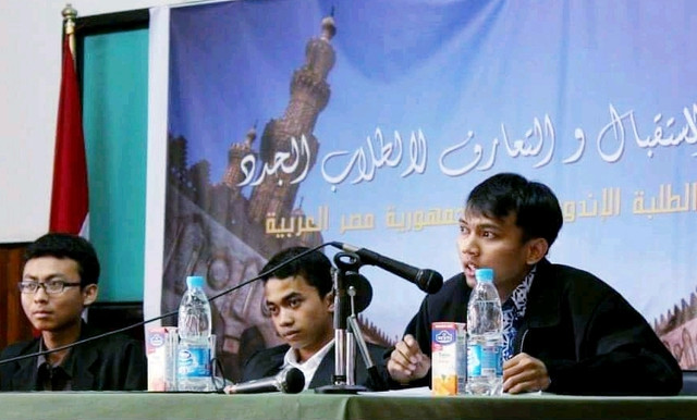 Thoriq Aziz, S. Pd., Lc., Dai dan Praktisi Media Dakwah Solo Raya (paling kanan).