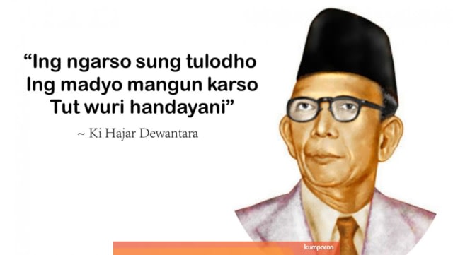 Ilustrasi Ki Hajar Dewantara. Foto: dok. Kumparan