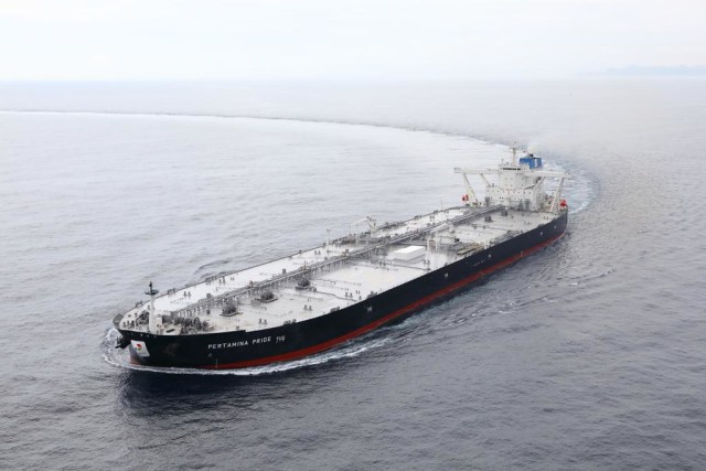 Peresmian Tanker Raksasa Pertamina Pride.
 Foto: Pertamina