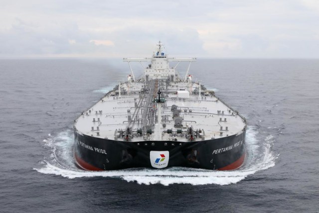 Peresmian Tanker Raksasa Pertamina Pride. Foto: Pertamina