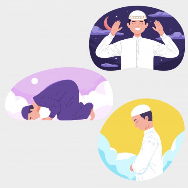 Ilustrasi Rukun Shalat Fardhu, sumber: Freepik