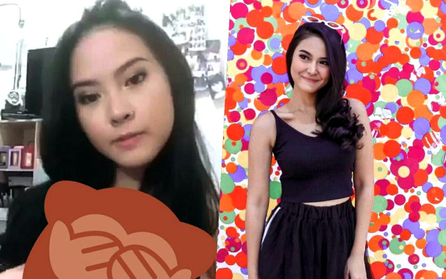 Heboh video syur mirip artis. Foto: Twitter dan Instagram/@gabriellalarasati