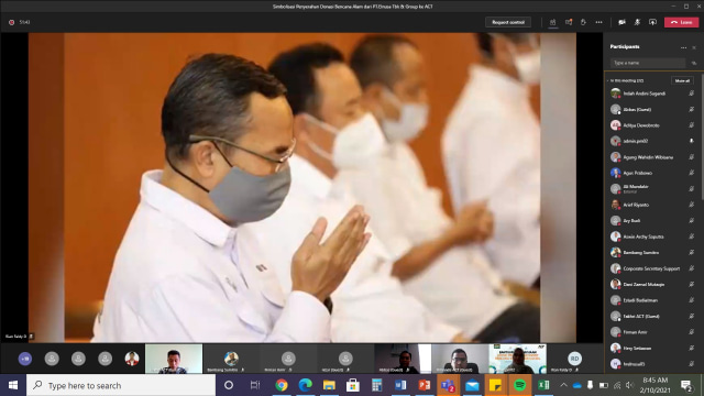 Elnusa Group Salurkan Bantuan Bencana Alam Nasional bersama Aksi Cepat Tanggap (1)