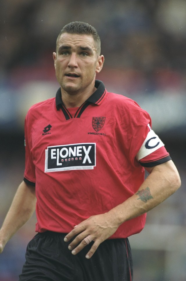 Vinnie Jones. Foto: Shaun Botterill /Allsport/Getty Images