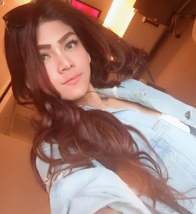 Model majalah dewasa Beiby Putri. Foto: Instagram Beiby Putri