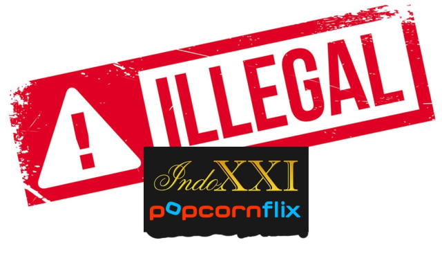 Juraganfilm dan Bioskop Keren Ilegal. Sumber: Kumparan