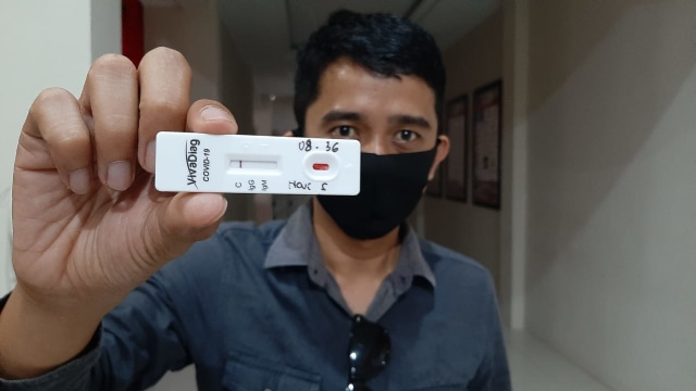 Ilustrasi pemeriksaan rapid tes. Foto: Teri/Hi!Pontianak