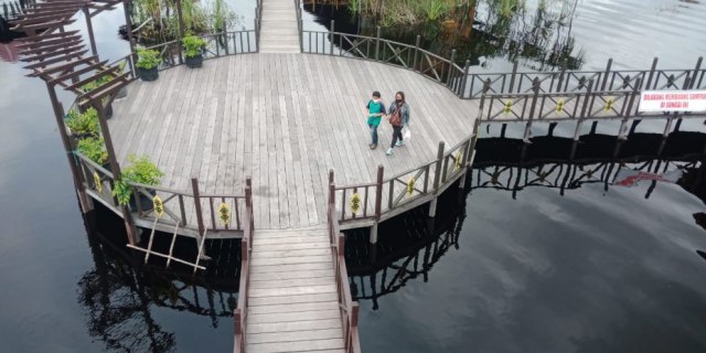 Salah satu destinasi wisata di Kota Palangka Raya. (FOTO: Dokumen Media Center Kota Palangka Raya).