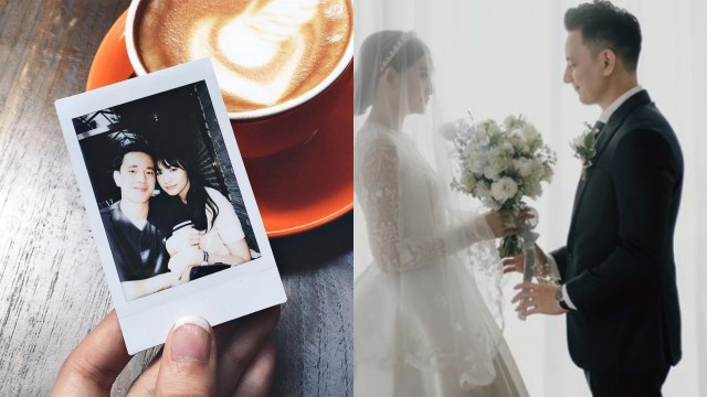 Perjalanan cinta Billy Davidson dan Patricia. foto: Instagram/@billydavidson_