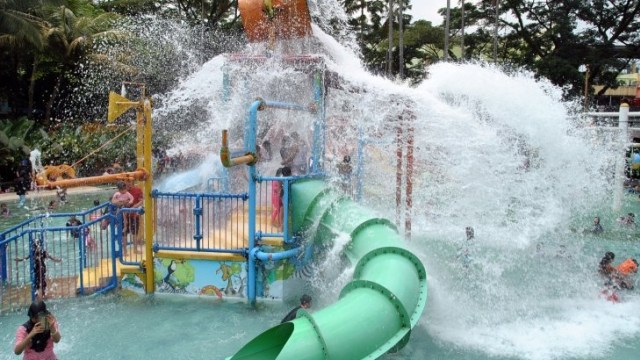 Ilustrasi The Jungle Waterpark Bogor. Foto: Arif Firmansyah/ANTARA FOTO