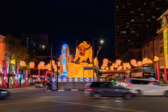 Singapore Chinese New Year Light Up Festival 2021. Foto: Dok. Singapore Tourism Board.