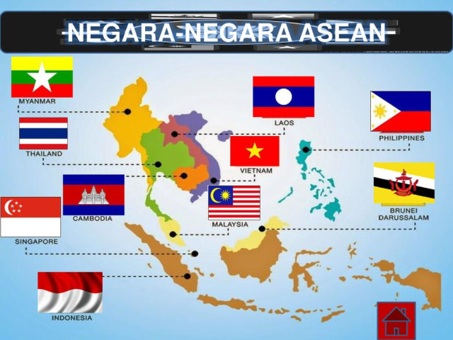 Ilustrasi Negara ASEAN, sumber: Pixabay
