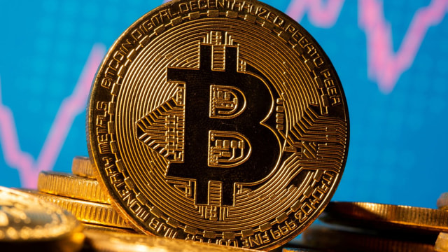 Ilustrasi Bitcoin/Dok: Skynews
