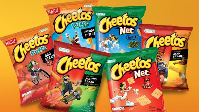 Cheetos, produk makanan dari Indofood. Foto: Indofood