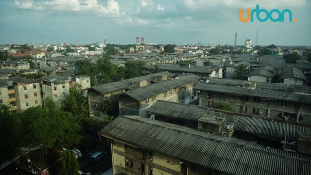 Kawasan rumah susun di Kota Palembang. (Foto Ari Priyanto/Urban Id)