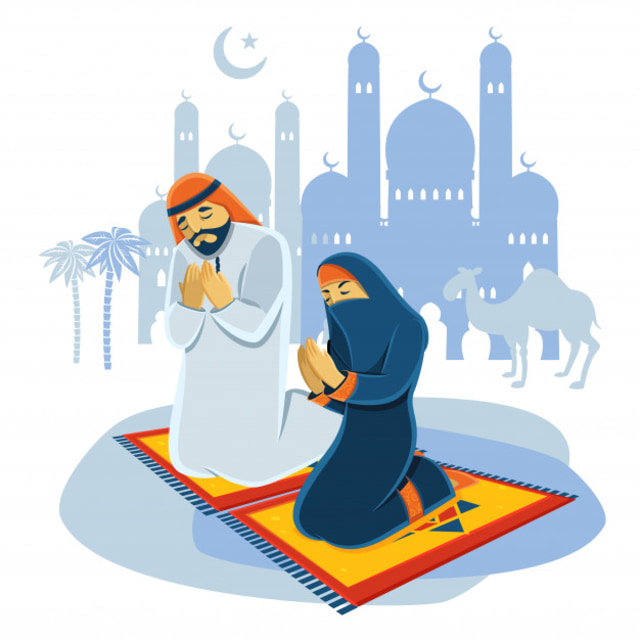 Ilustrasi hadist puasa Ramadhan. Foto: Freepik
