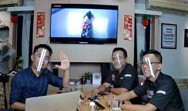 Astra Motor Kalbar menggelar bincang online. Foto: Dok. Astra Motor Kalbar