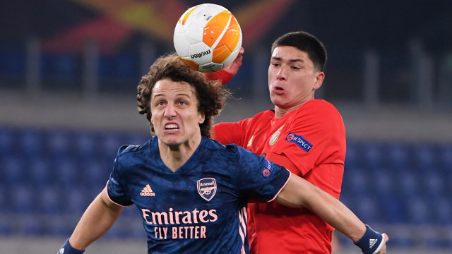 Pertandingan Benfica vs Arsenal di Stadio Olimpico, Roma, Italia, Kamis (18/2). Foto: Alberto Lingria/REUTERS