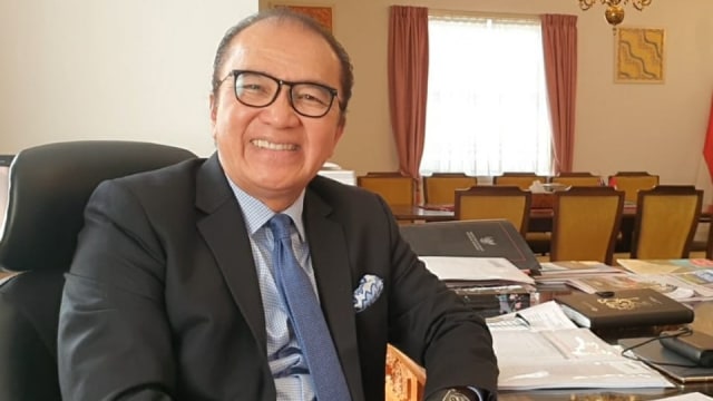 Ketua Panitia Penyelenggara Pacific Exposition 2021 yang juga Dubes LBBP RI untuk Selandia Baru, Samoa, Kerajaan Tonga, Kepulauan Cook dan Nieu, Tantowi Yahya. Foto: Pacific Exposition