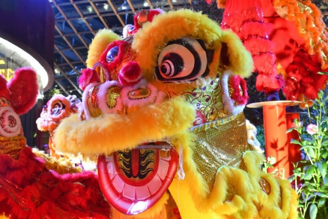 Ilustrasi barongsai Cap Go Meh Foto: Unsplash