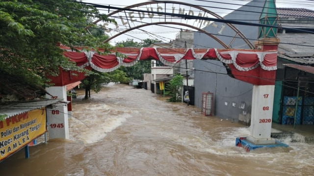 Banjir di Ciledug, Tangerang. Foto: Dok. Istimewa